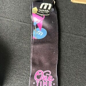 Travis Mathew Black and Pink Casual Socks